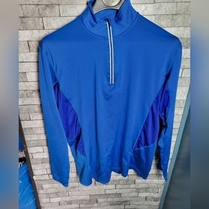 Abacus‎ Size Large Men's quarter zip running pullover